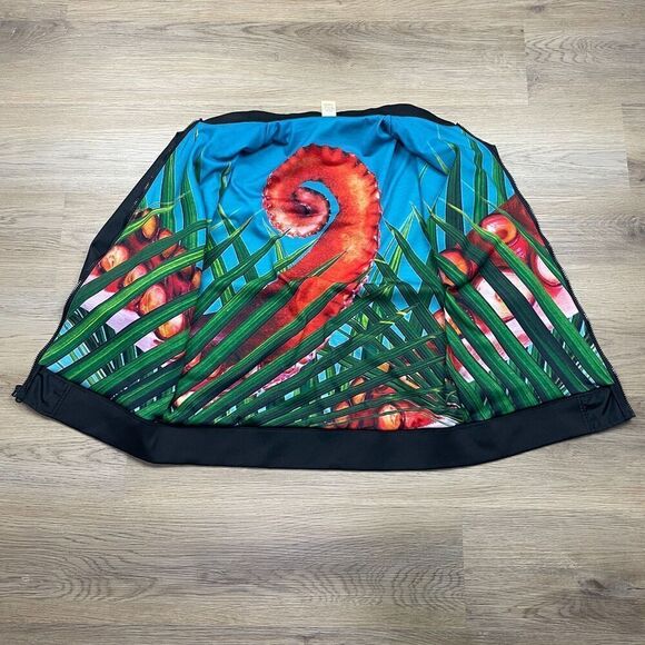 Vintage Jacket Mens Extra Large Black Mountain Dew Promo Bomber 90s Lined - Picture 5 of 10